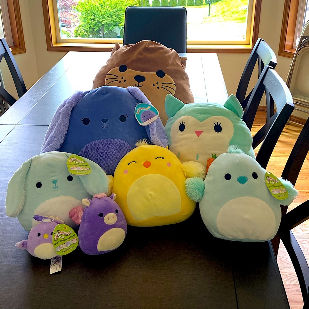 Rare Soft Cute Squishmallow Kelly Toys Bundle Lot